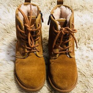 UGG Tan Suede Winter Boots
